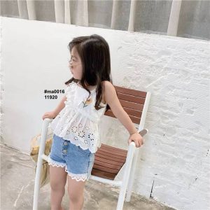 ست تاپ و شلوارک فانتزی NH541