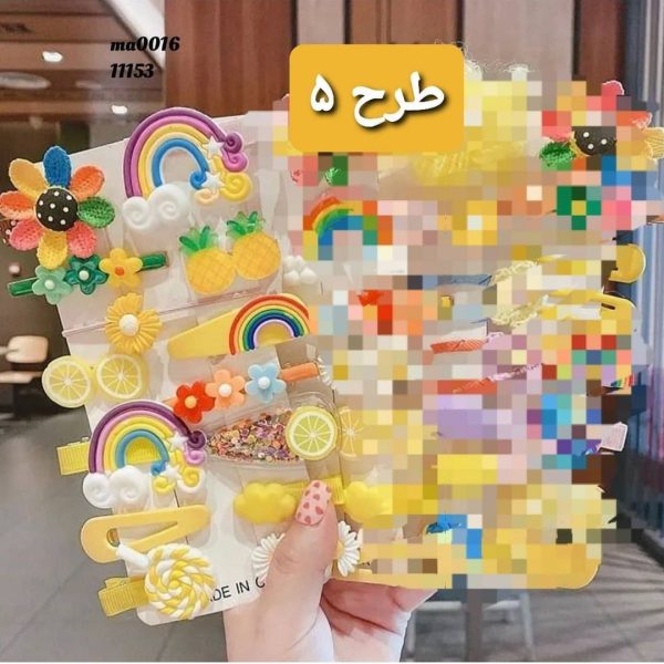 ست گیره مو فانتزی NH604 - Image 3