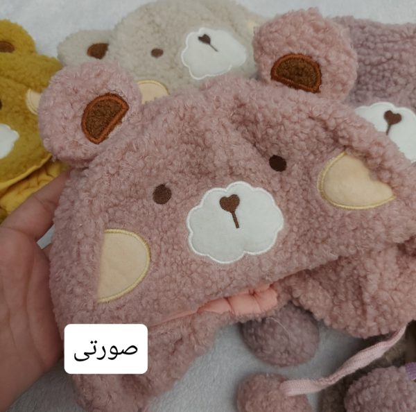 ست شال و کلاه تدی NH839 - Image 5