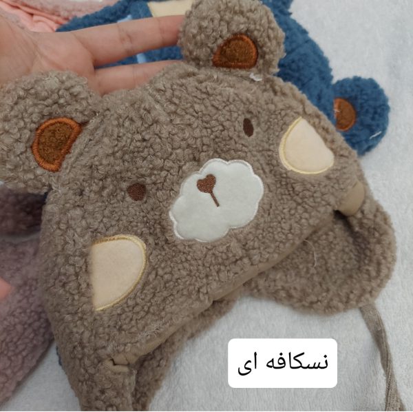 ست شال و کلاه تدی NH839 - Image 10
