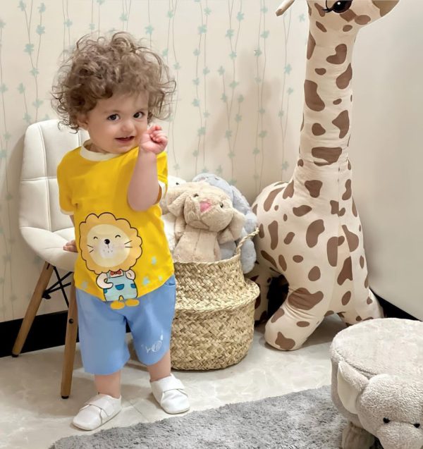 ست تیشرت و شلوارک animals - Image 3