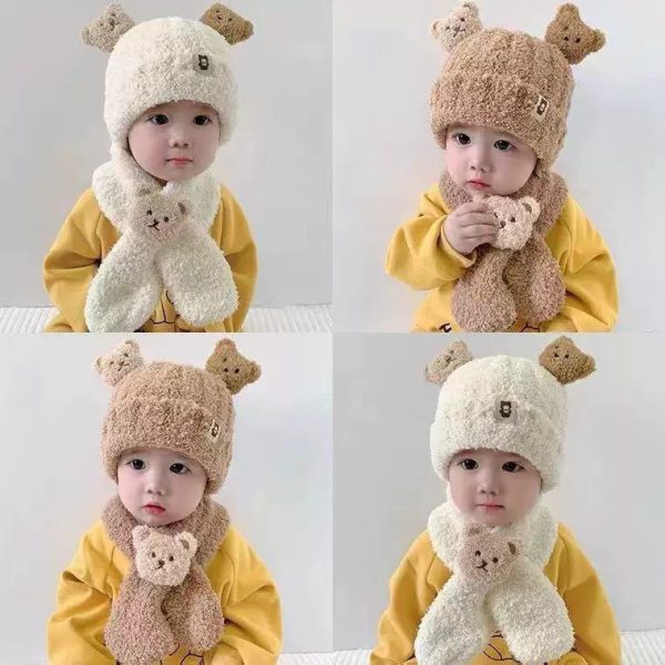 ست شال و کلاه تدی - Image 7