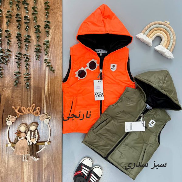 پافر کلاهدار    سایز یک تا چهار سال - Image 9