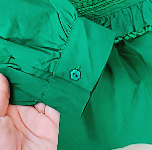 شومیز green - Image 3