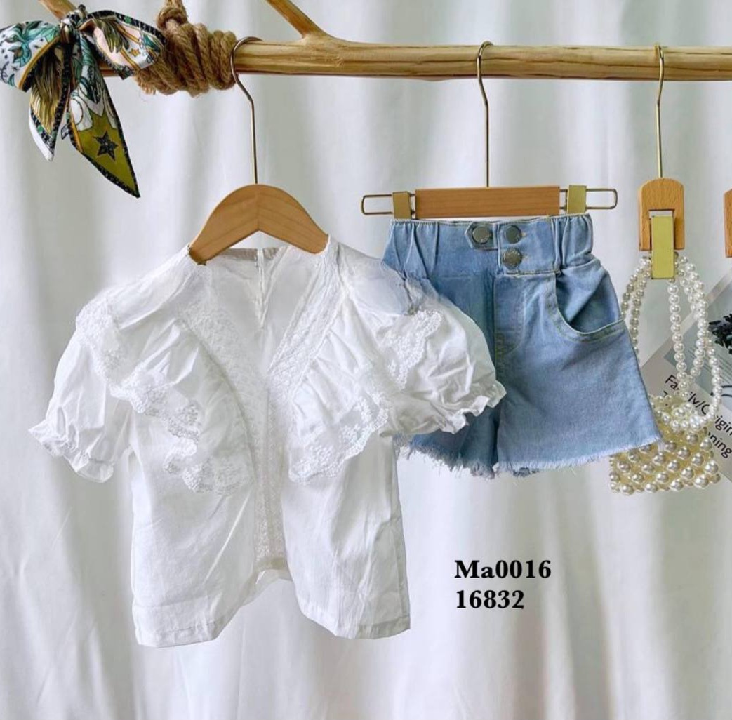 ست شومیز و شلوارک لاکچری - Image 7