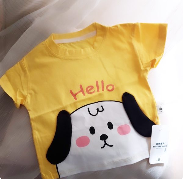 ست تیشرت و شلوارک Hello - Image 3