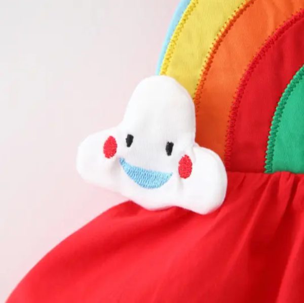 ست سارافون و کلاه رنگین کمان🌈 - Image 9