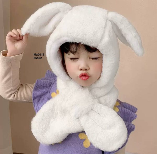 کلاه و شال خرگوشی