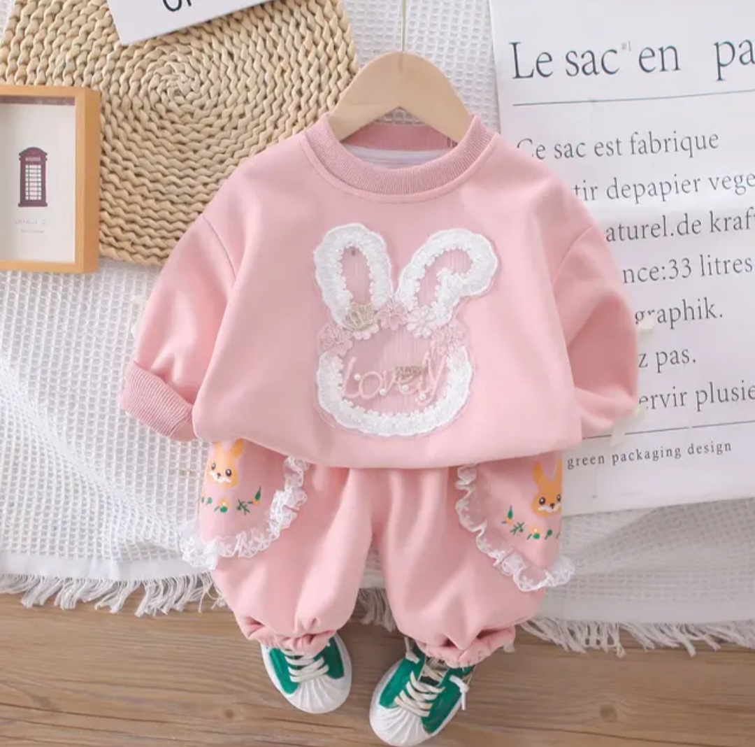 ست بلوز و شلوار خرگوشی lovely - Image 2