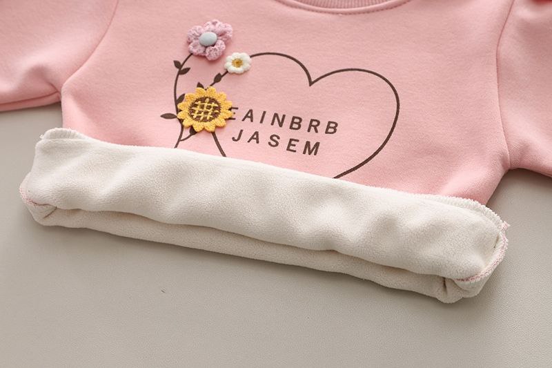 ست بلوز و شلوار زمستانه داخل خز - Image 3