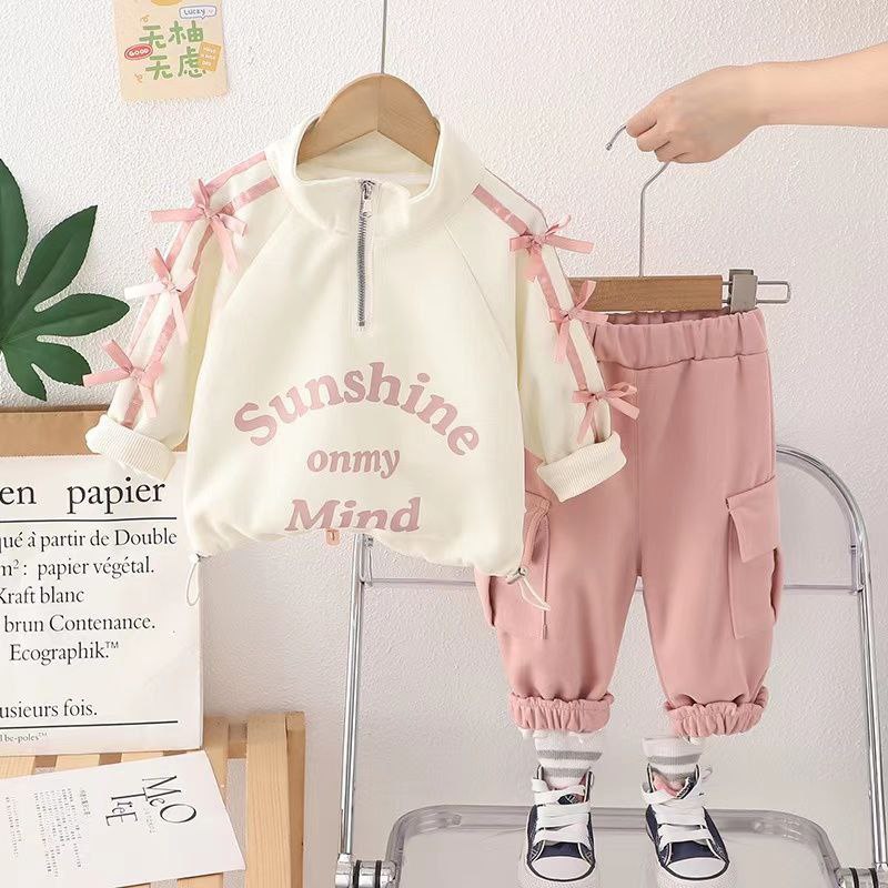 ست هودی نیم زیپ و شلوار sunshine - Image 4