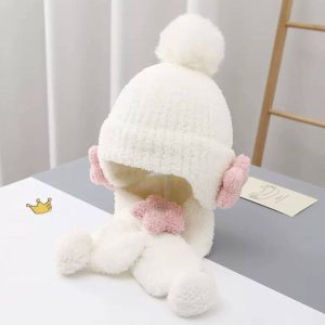 ست شال و کلاه flower🌸