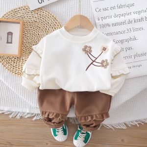 ست بلوز و شلوار flowers💐