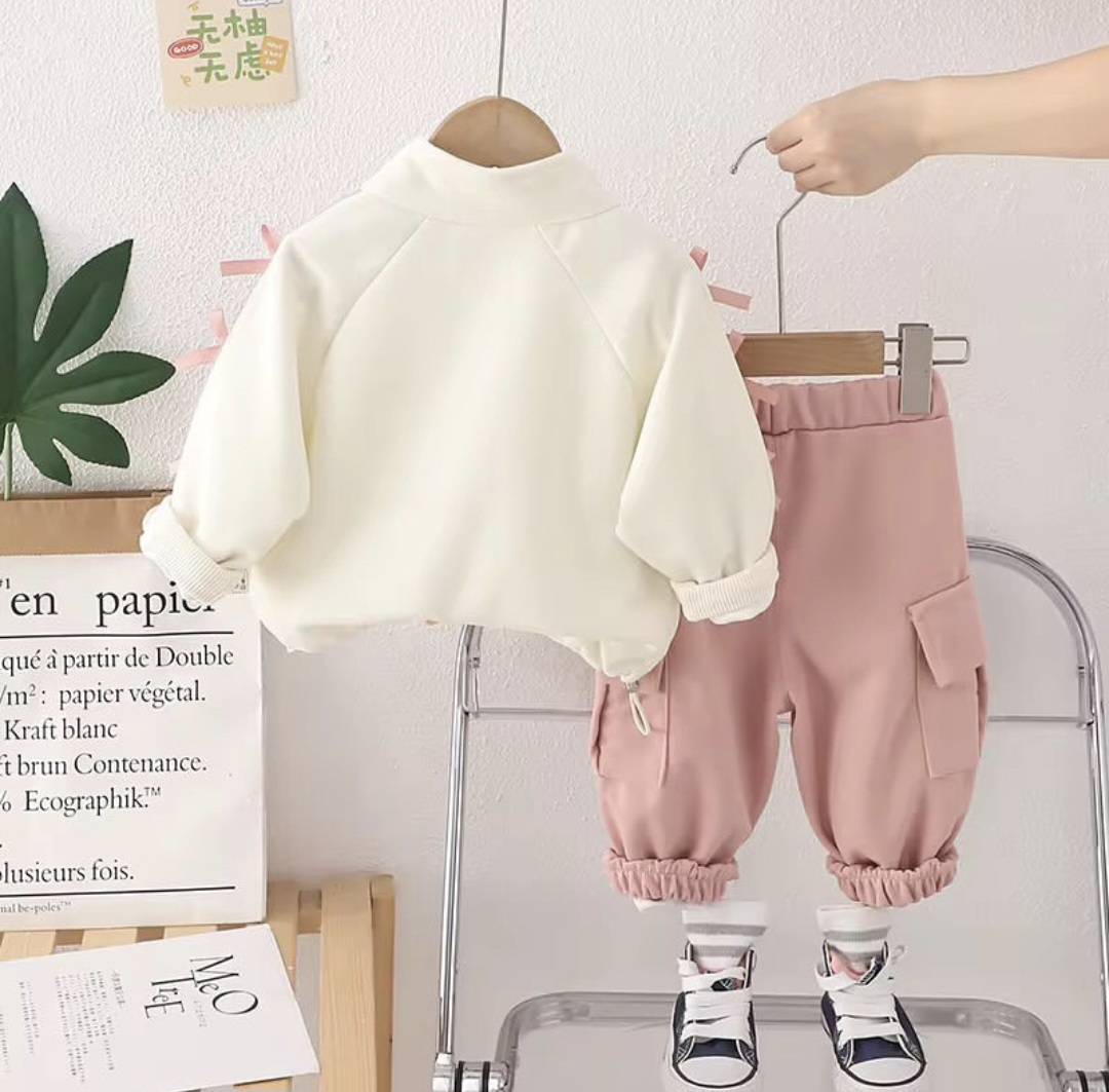 ست هودی نیم زیپ و شلوار sunshine - Image 5