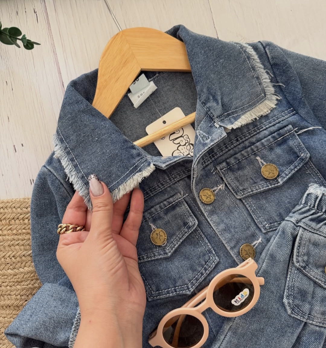 ست کت و دامن جین - Image 9