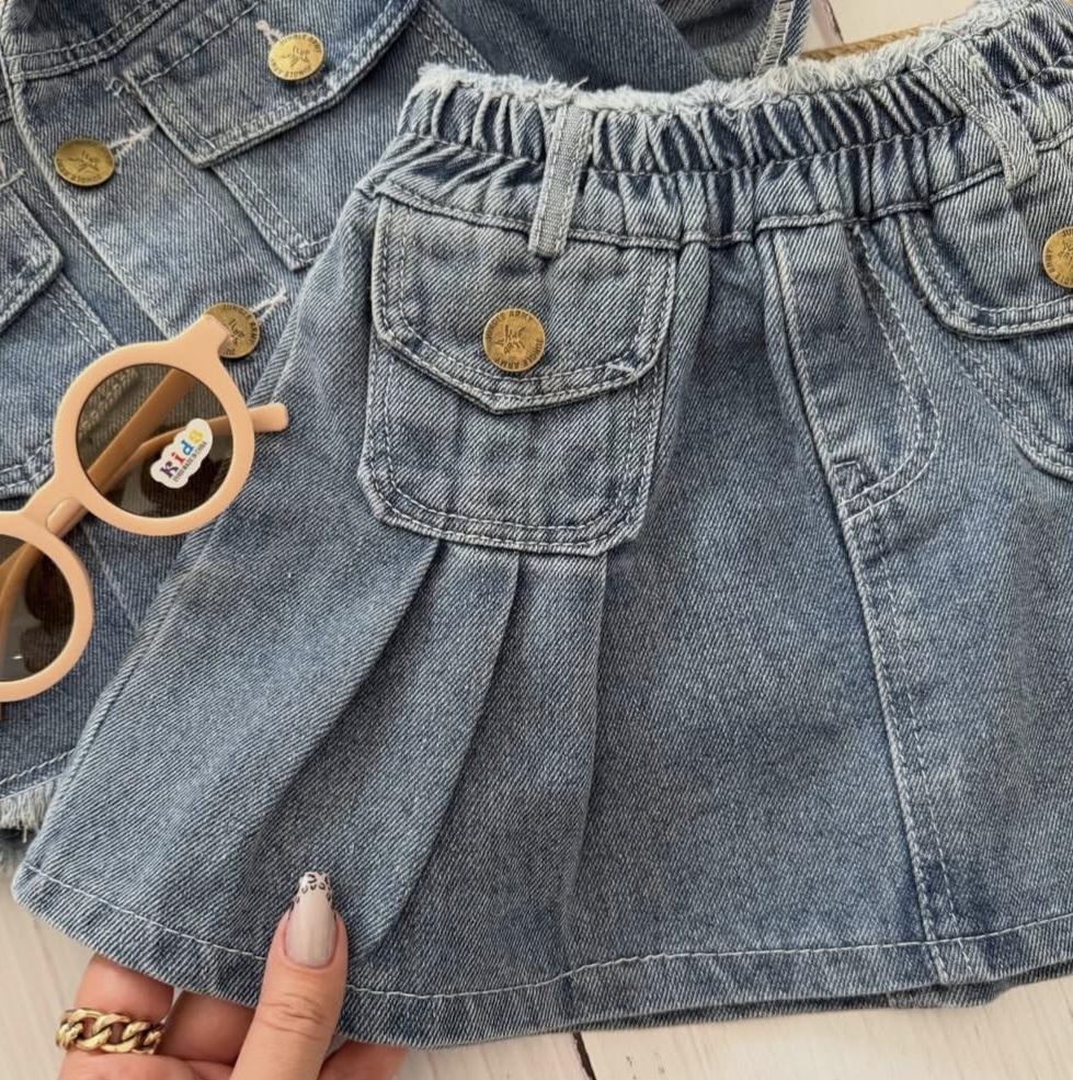 ست کت و دامن جین - Image 8