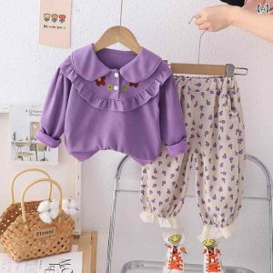 ست بلوز و شلوار flower 🌼 🌸