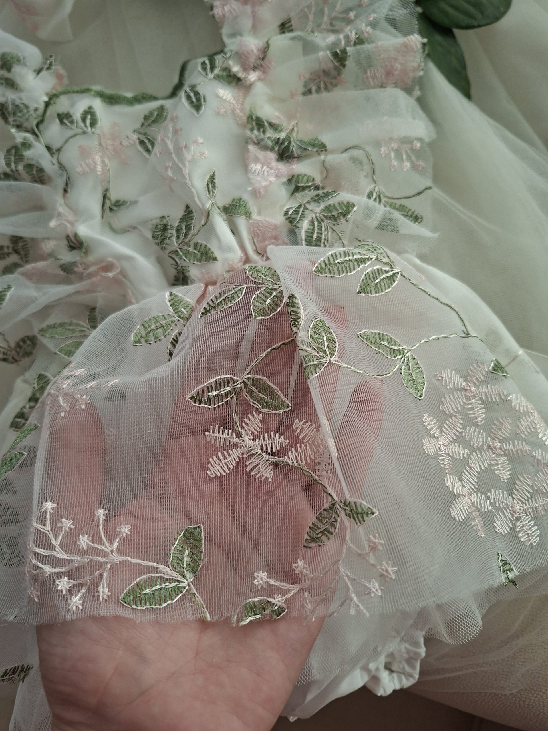 🌸🍃 ست رامپر مجلسی و هد پاپیون - Image 5