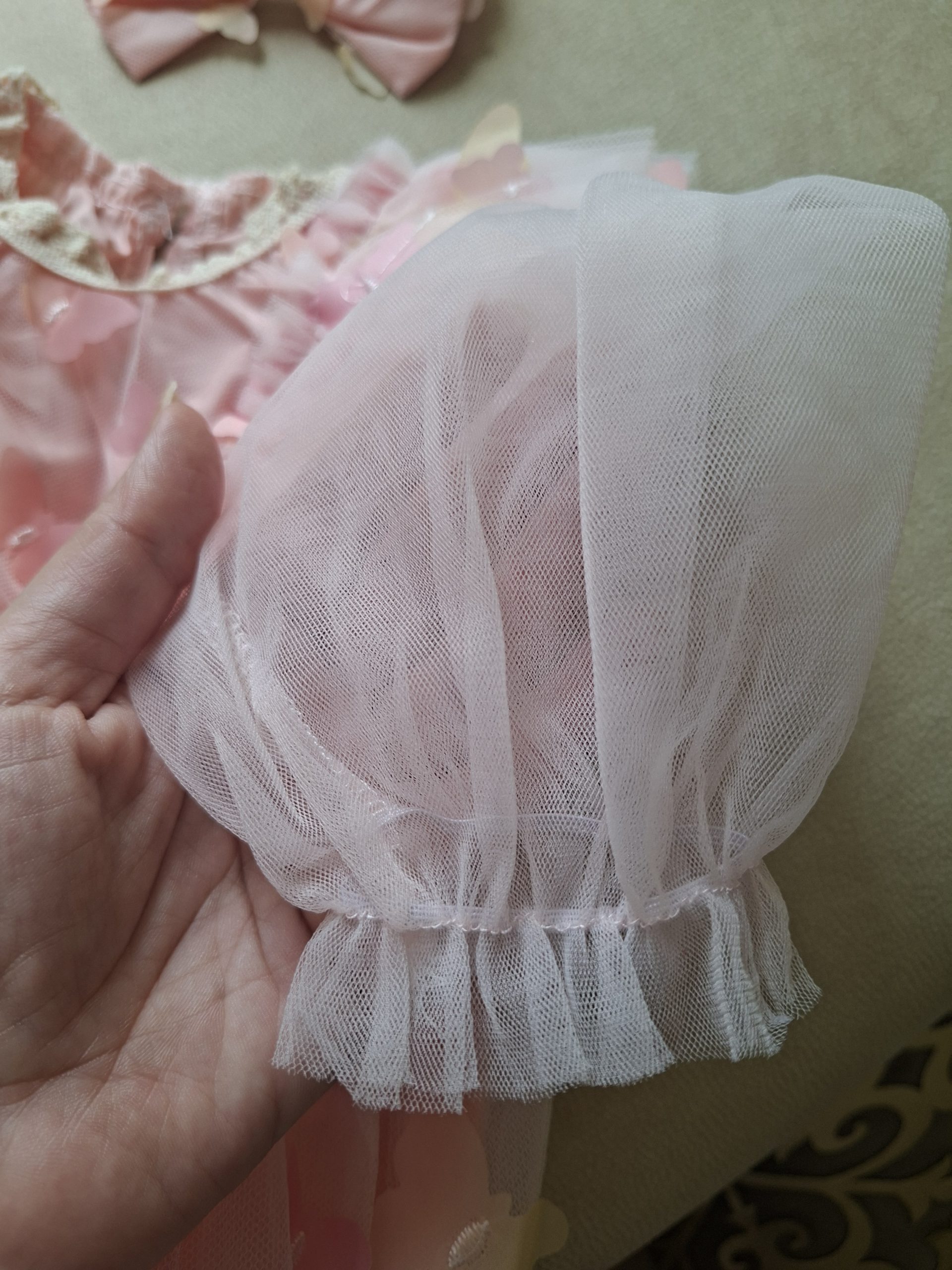 🦋 ست رامپر و هد مجلسی پروانه - Image 6